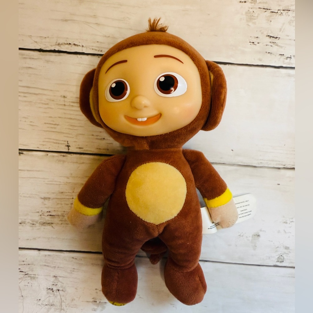 Cocomelon JJ Monkey Doll Stuffed Animal